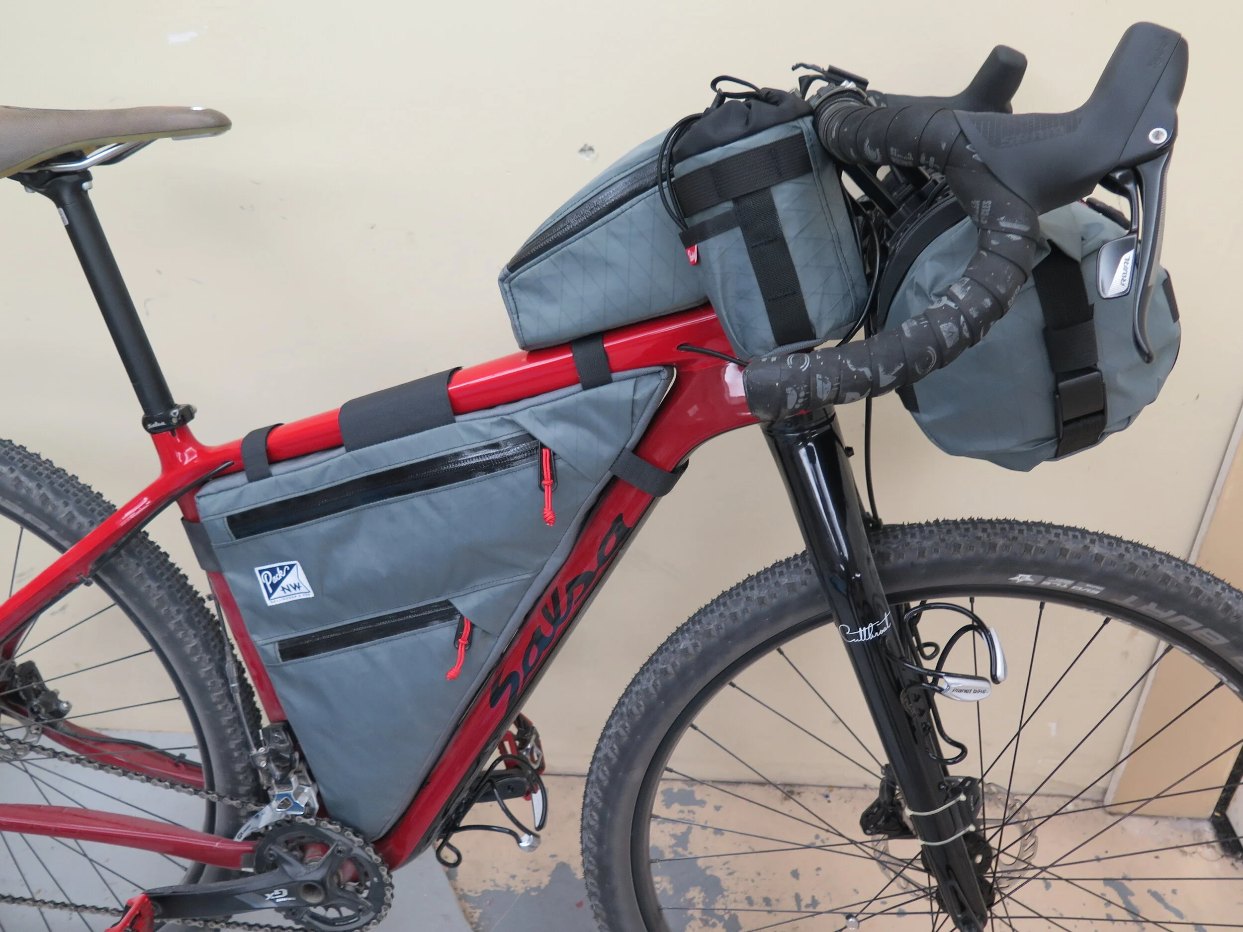 Custom frame bags — Pack Northwest