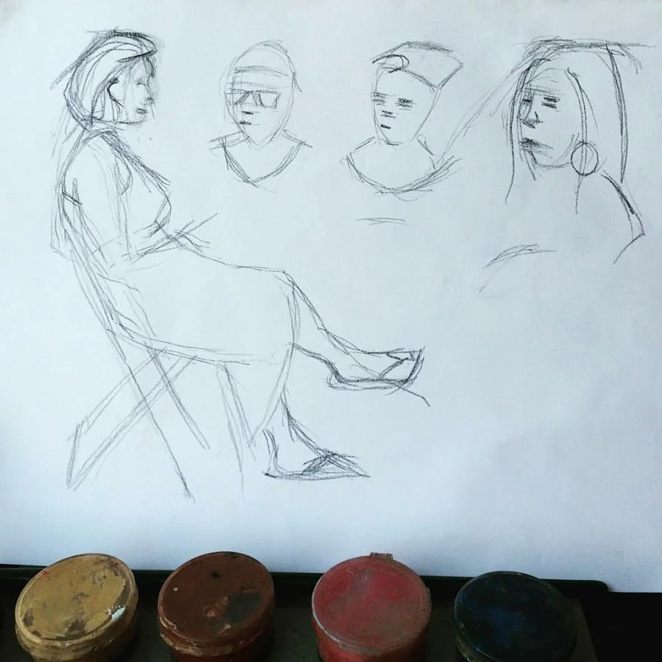 Leading a grant writing workshop, ReNew Lots, Brooklyn, NY 