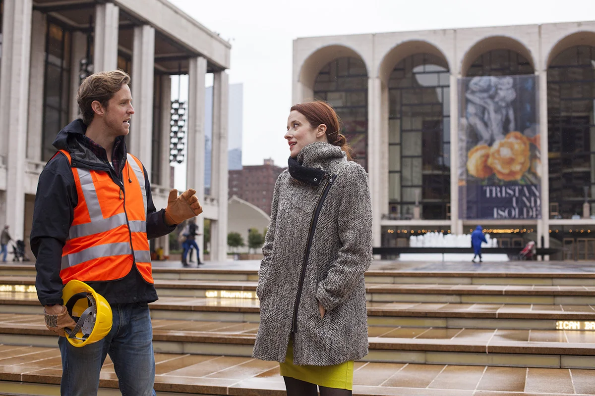 Keith as Petruchio in pop-up Taming of the Shrew , performing outside Lincoln Center (October 2016)