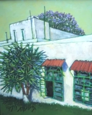 Aristos 18" x 24" acrylic on canvas