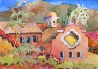 Ajijic View 12" x 16"