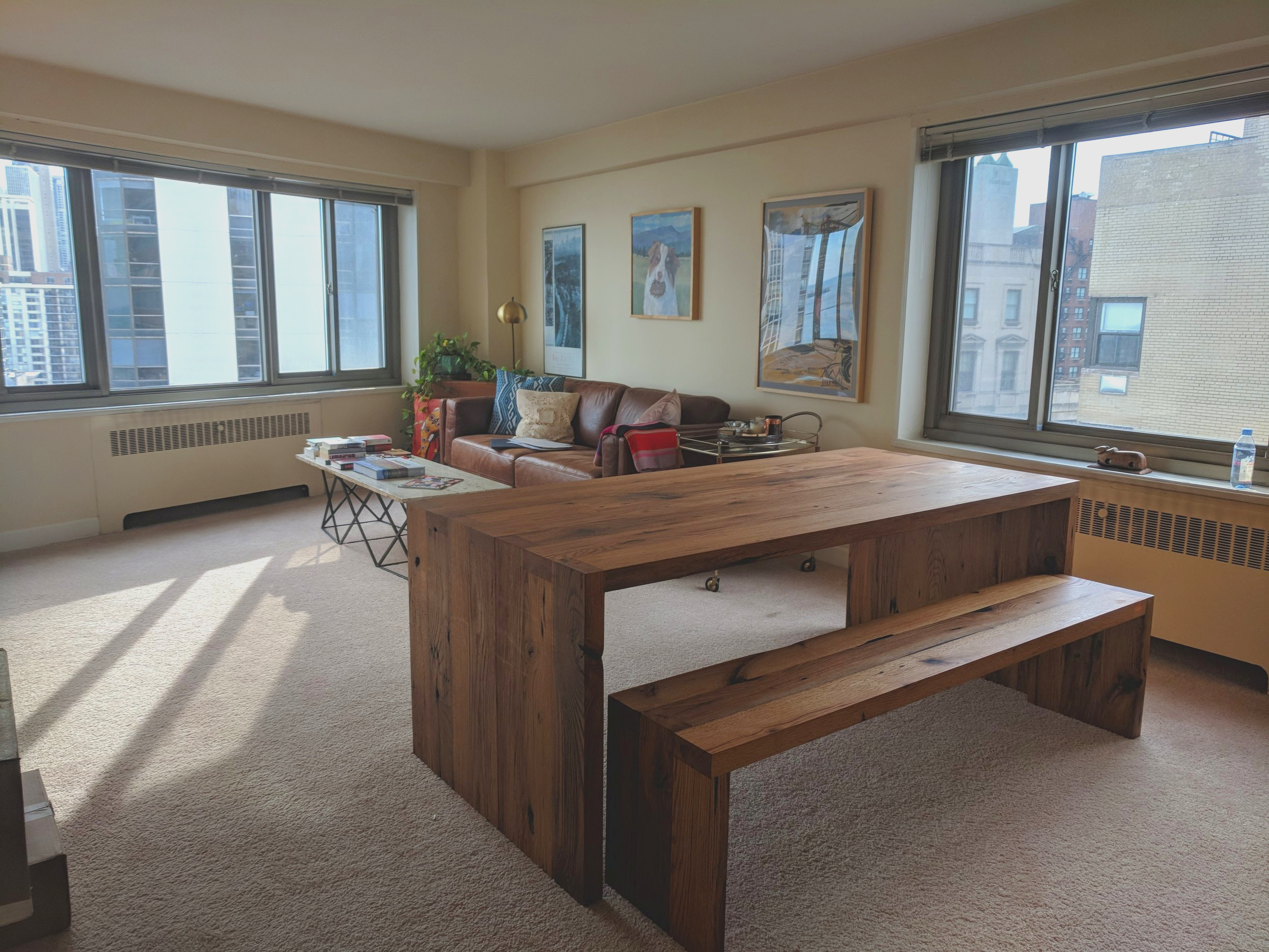Holdfast Dining Table and Bench