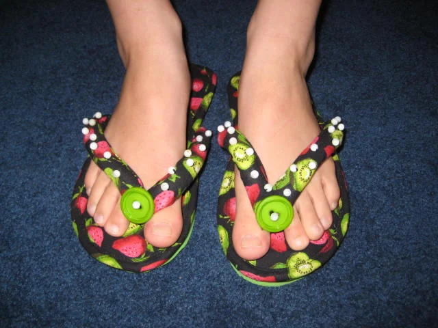 Festive Flip Flops