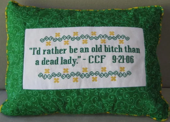 Quote Pillow
