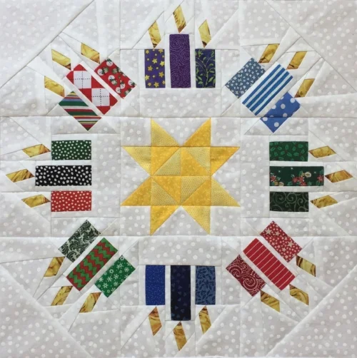 18" Candles block