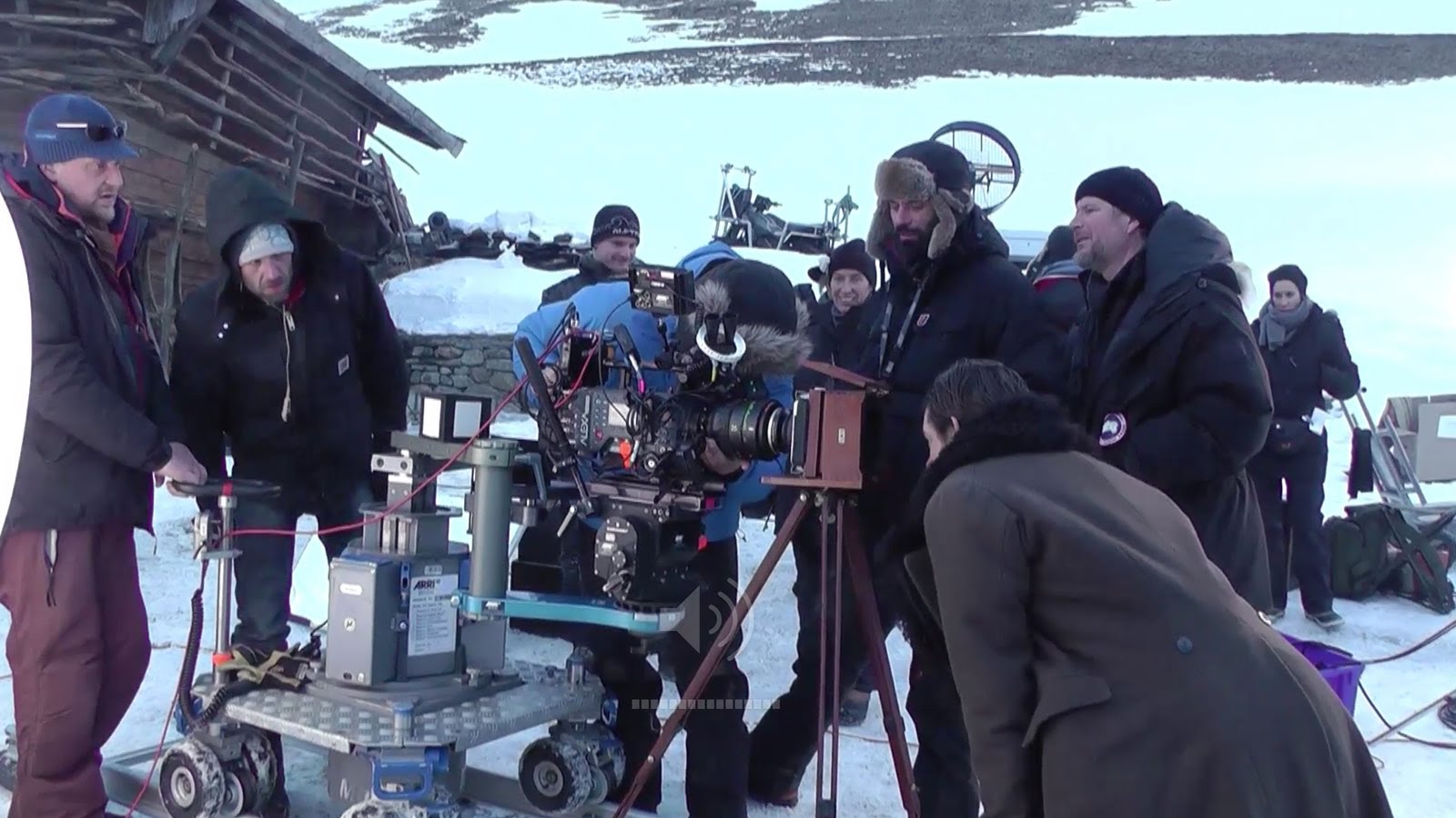 Behind the scenes of "The Dark Valley" 
