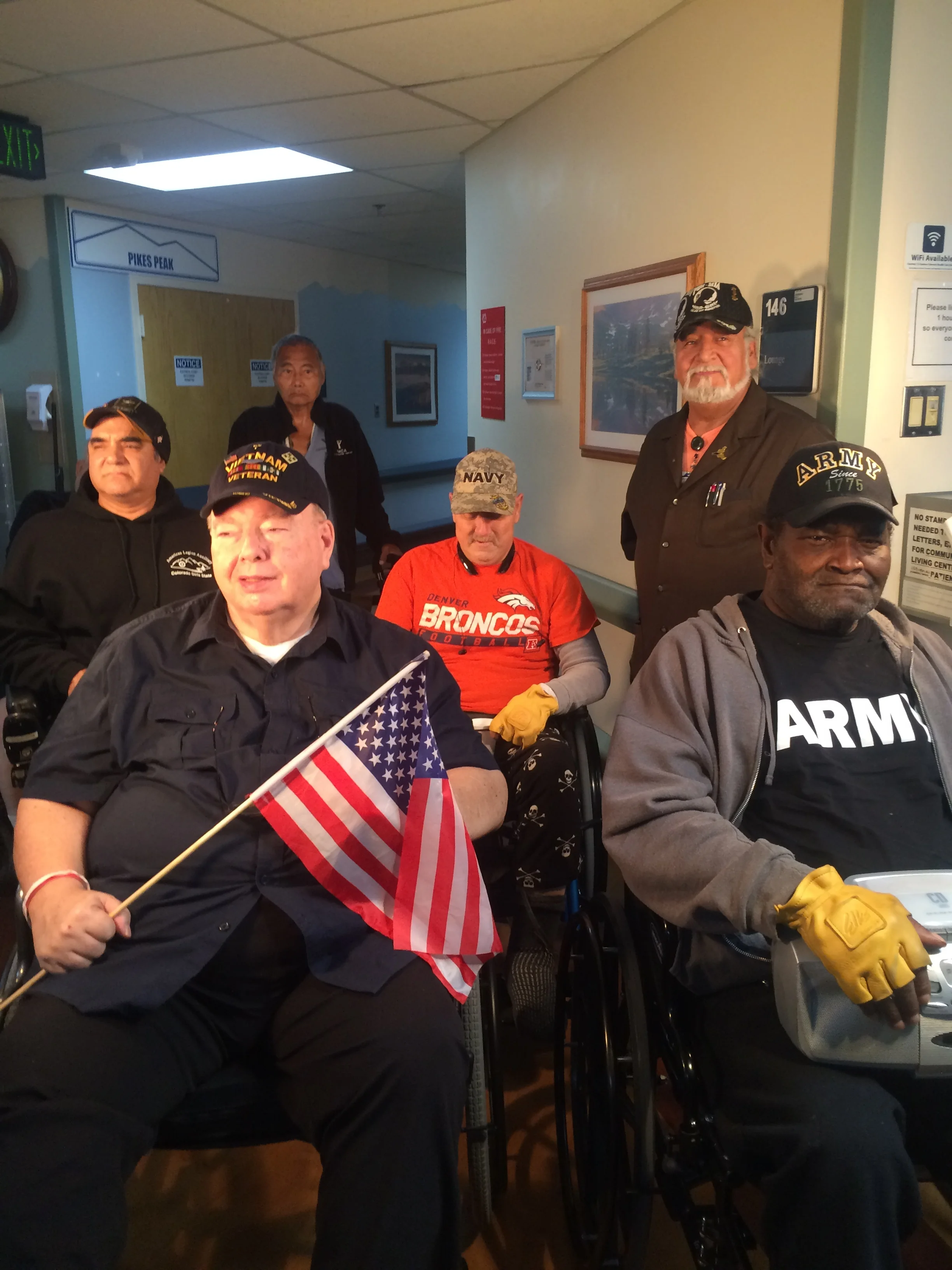 Digital photograph of Vets by Charli Ornett