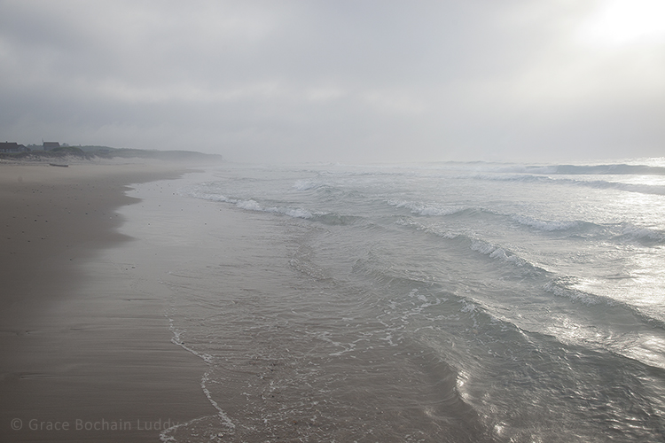 And here it is a little later... the sun was soft on the water.