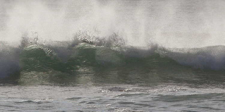 This wave is from Block Island again, and it's similar to some of my others. I like it because it looks a little smokey. I called it Salt and Smoke.