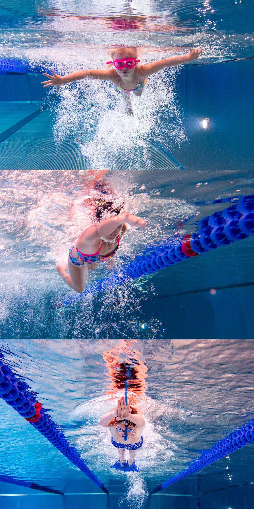 Schwimmen und Flossenschwimmen lernen. Vom Anfänger bis zum TopSchwimmer für jeden ist der