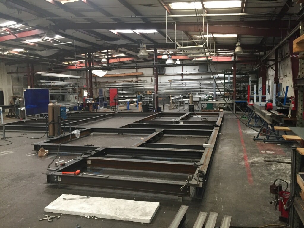 The Skeleton for the 2nd Floor - Will House the Wrigley Field Bleachers.