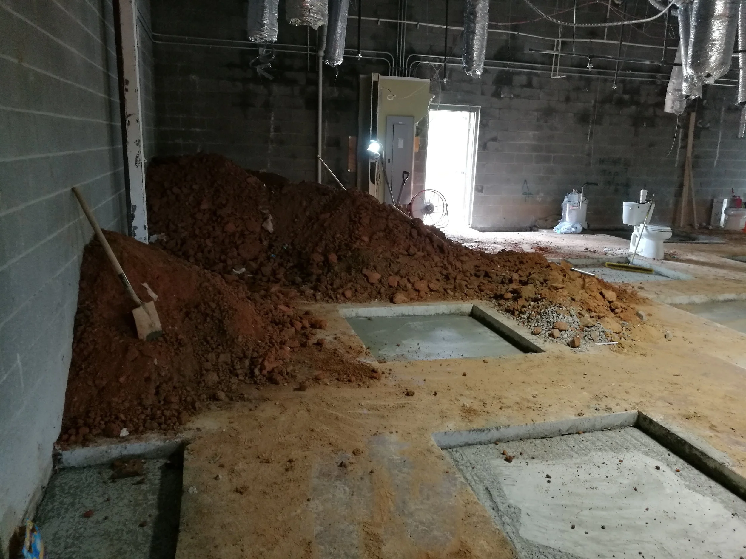 4 Days Later Were Ready to Begin Plumbing and Electrical