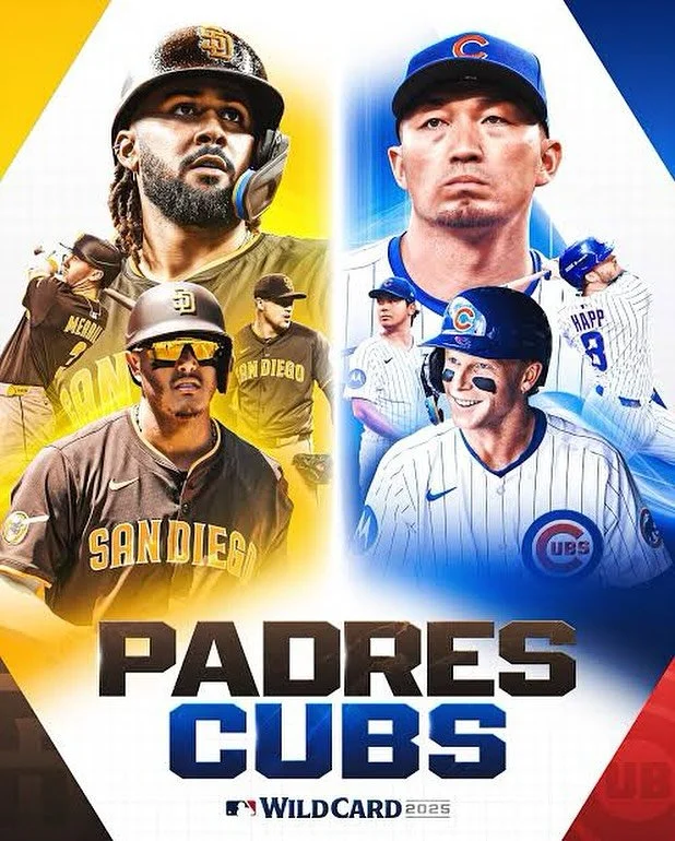 HEY CHICAGO, WHADDYA SAY?! Join us at Bobby G&rsquo;s Chicago Eatery &amp; Sports Bar for the Padres vs Cubs Wild Card Series! We&rsquo;re opening early today and tomorrow at 2:45 PM to catch all the action. Great food, drinks, and vibes await! Go Cu