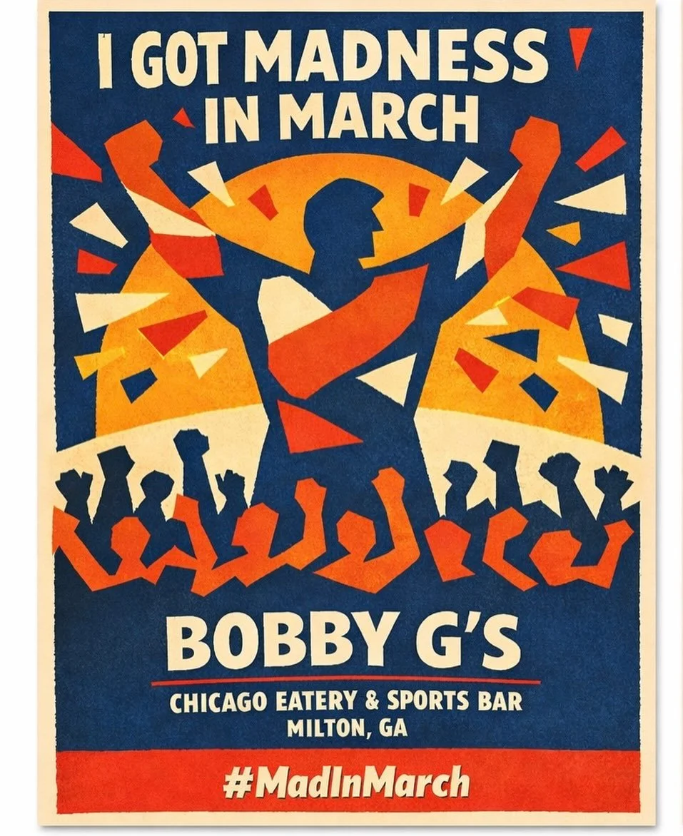 Don&rsquo;t Let Your Bracket Be the Only Thing That Breaks!
The road to the championship starts here. Get to Bobby G&rsquo;s this Thursday for Madness in March, where the hoops are hot&hellip; 
We&rsquo;re tipping off at 11:30 AM, so ditch the &ldquo