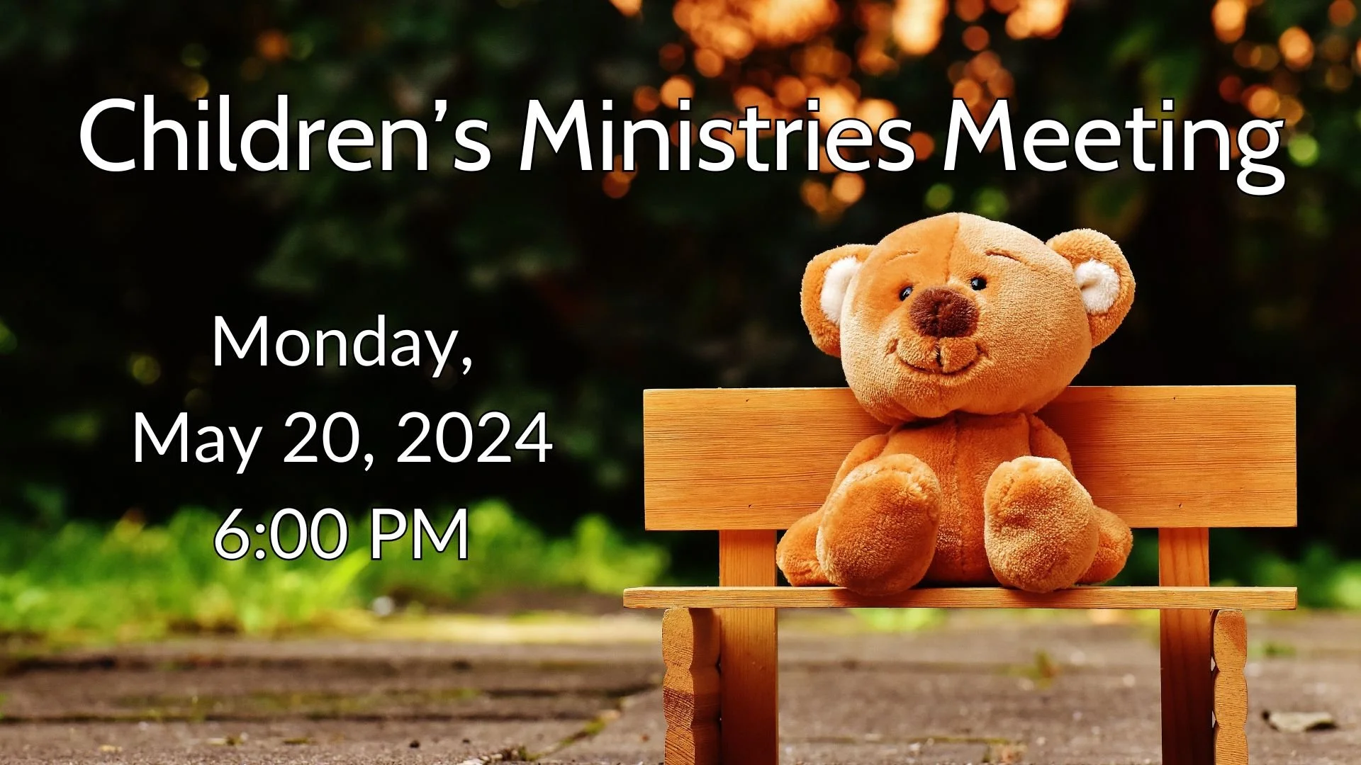 Children's Ministries Meeting