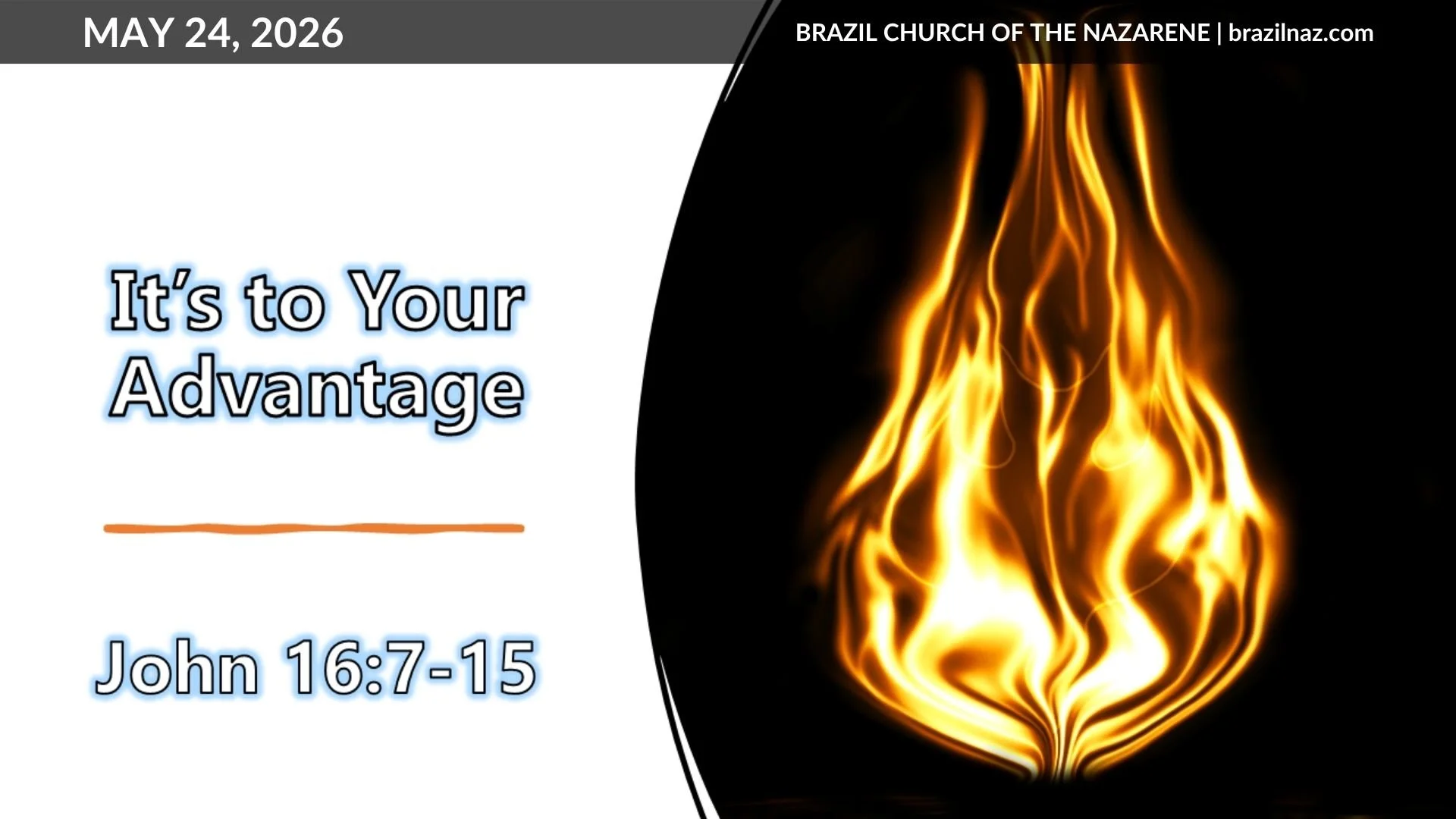 "It Is to Your Advantage" (John 16:7-15)