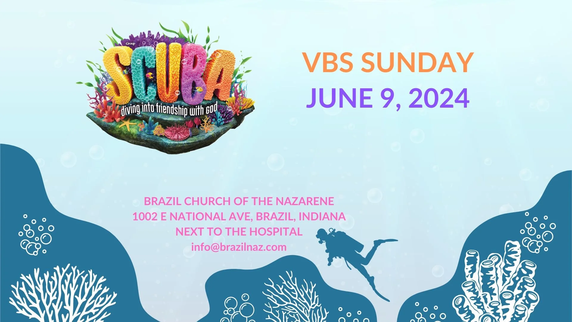 "VBS Sunday" (John 3:16)