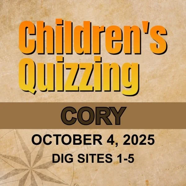 Children's Quizzing at Cory