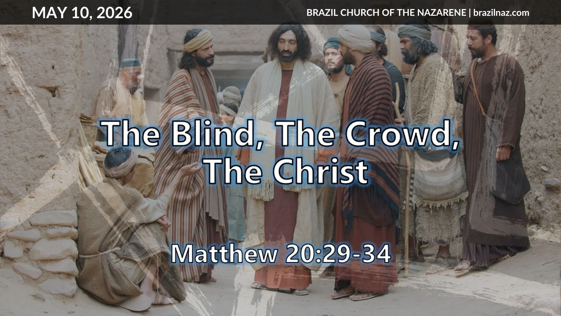"The Blind, The Crowd, The Christ" (Matthew 20:20-34)