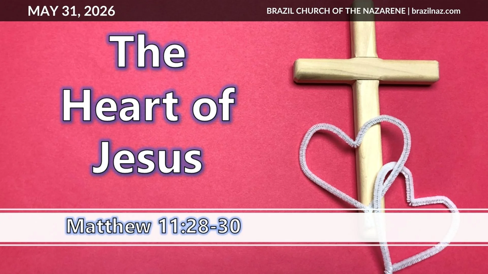 "The Heart of Jesus" (Matthew 11:28-30)