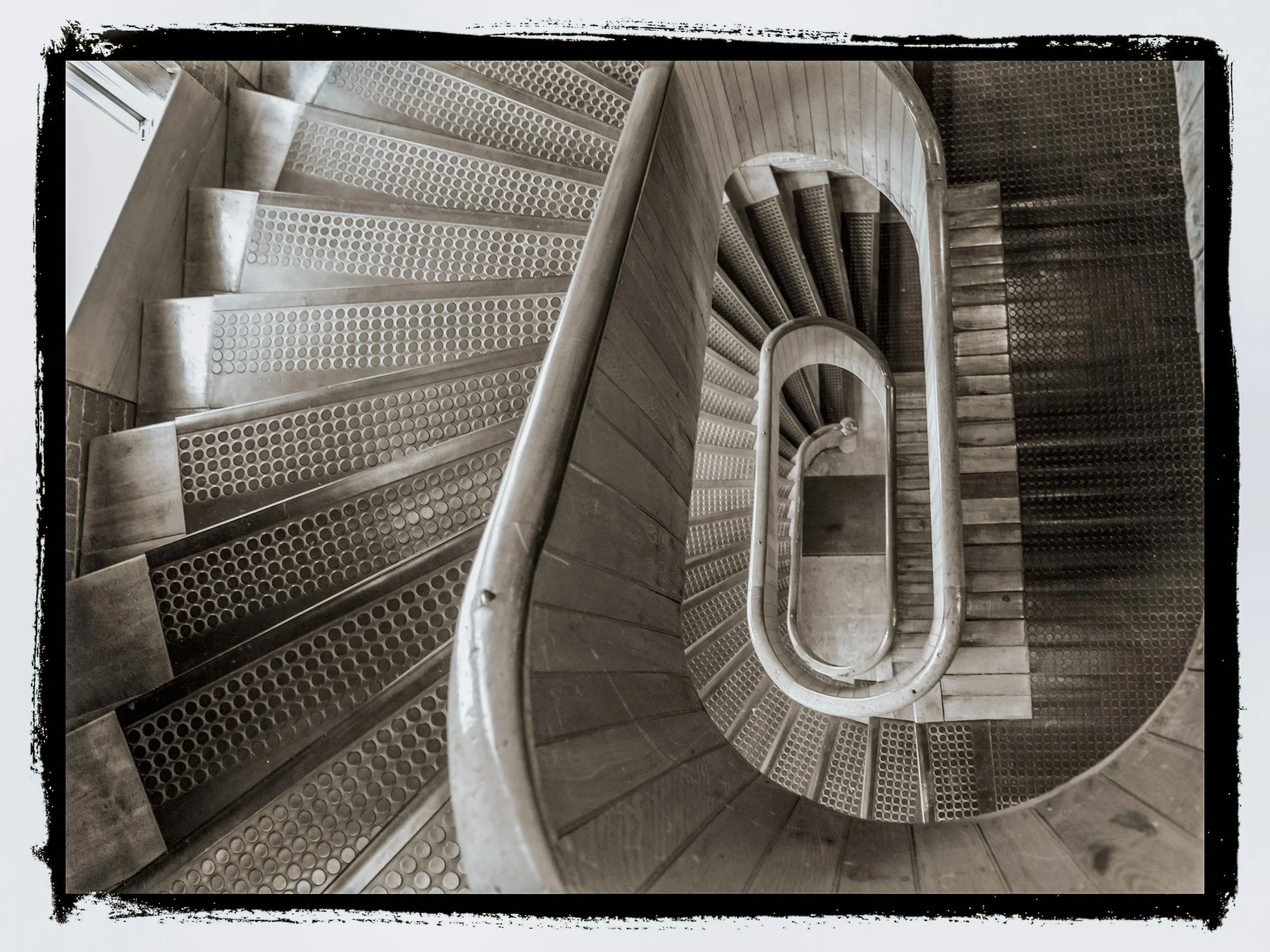 Mill #5 Stairwell, Lowell
