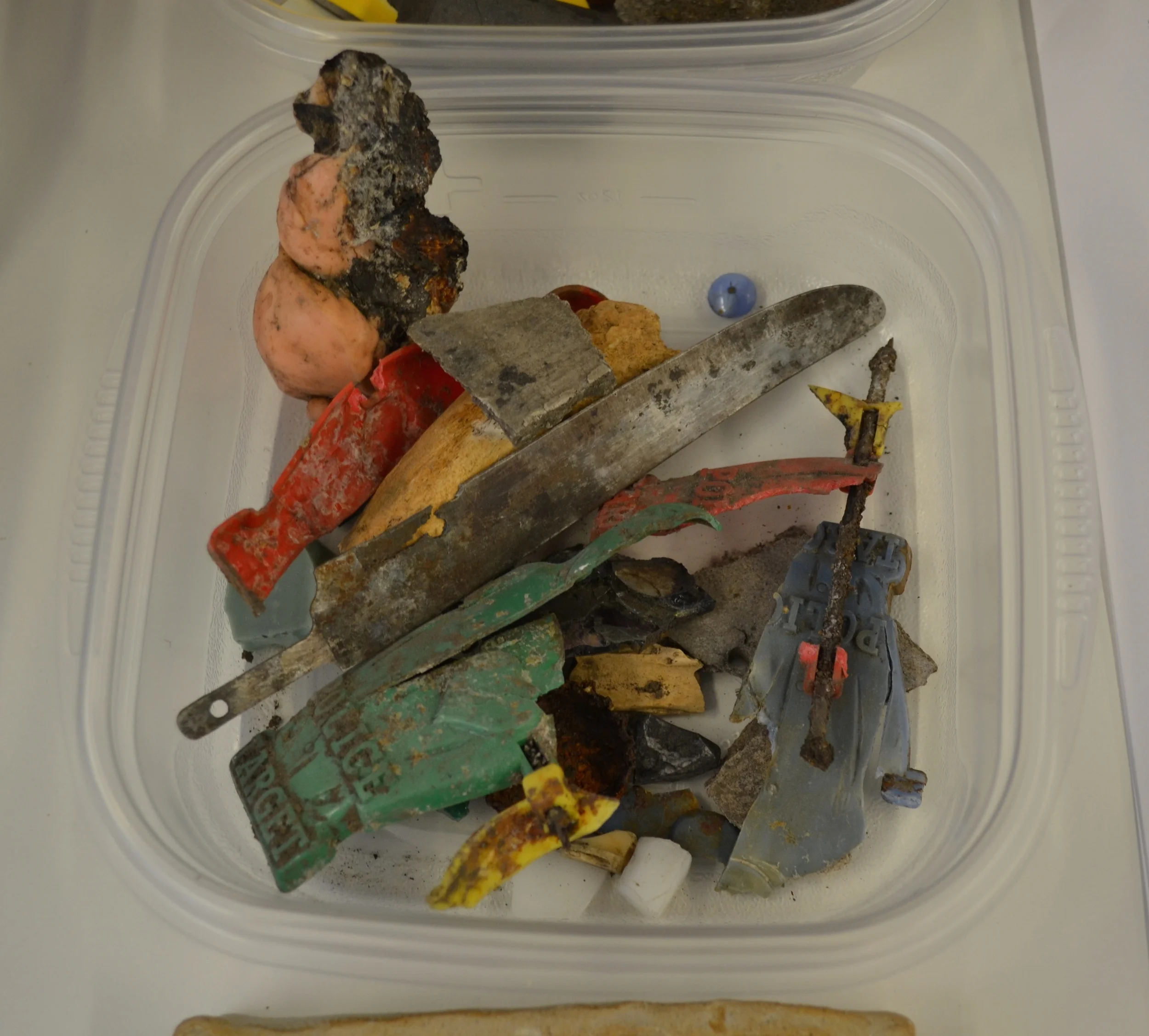 Plastic/Other Filtered Found Objects