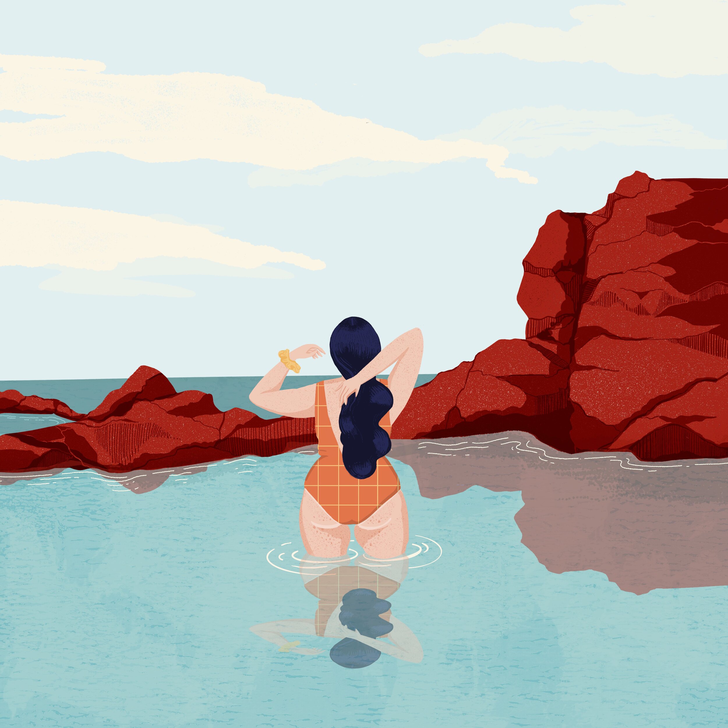 Tidal Pool Gal