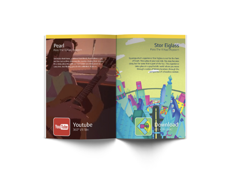 Every headset came with a pamphlet highlighting some of the best games, apps and VR videos to help users find cool content to download onto their phones the headsets.