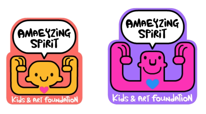 These are our final pins. amaeyzing spirit child and amaeyzing spirit volunteers!