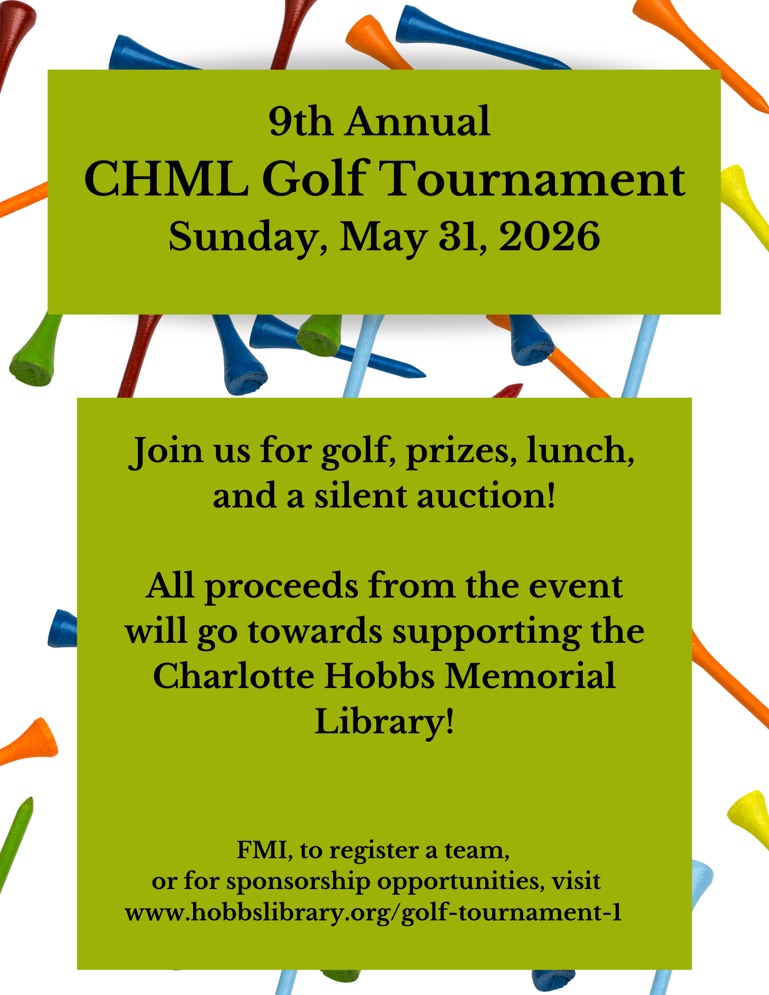 Golf Tournament information