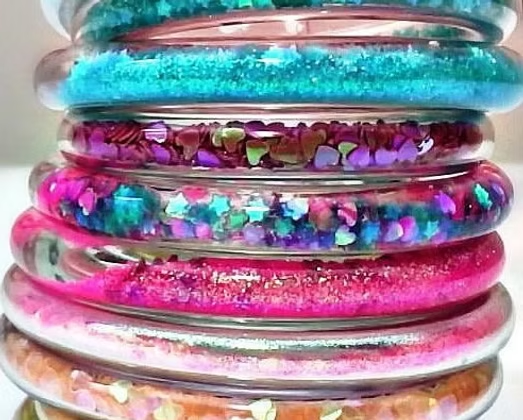 Crafternoon: Glitter Bracelets