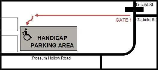 Handicap Parking Map