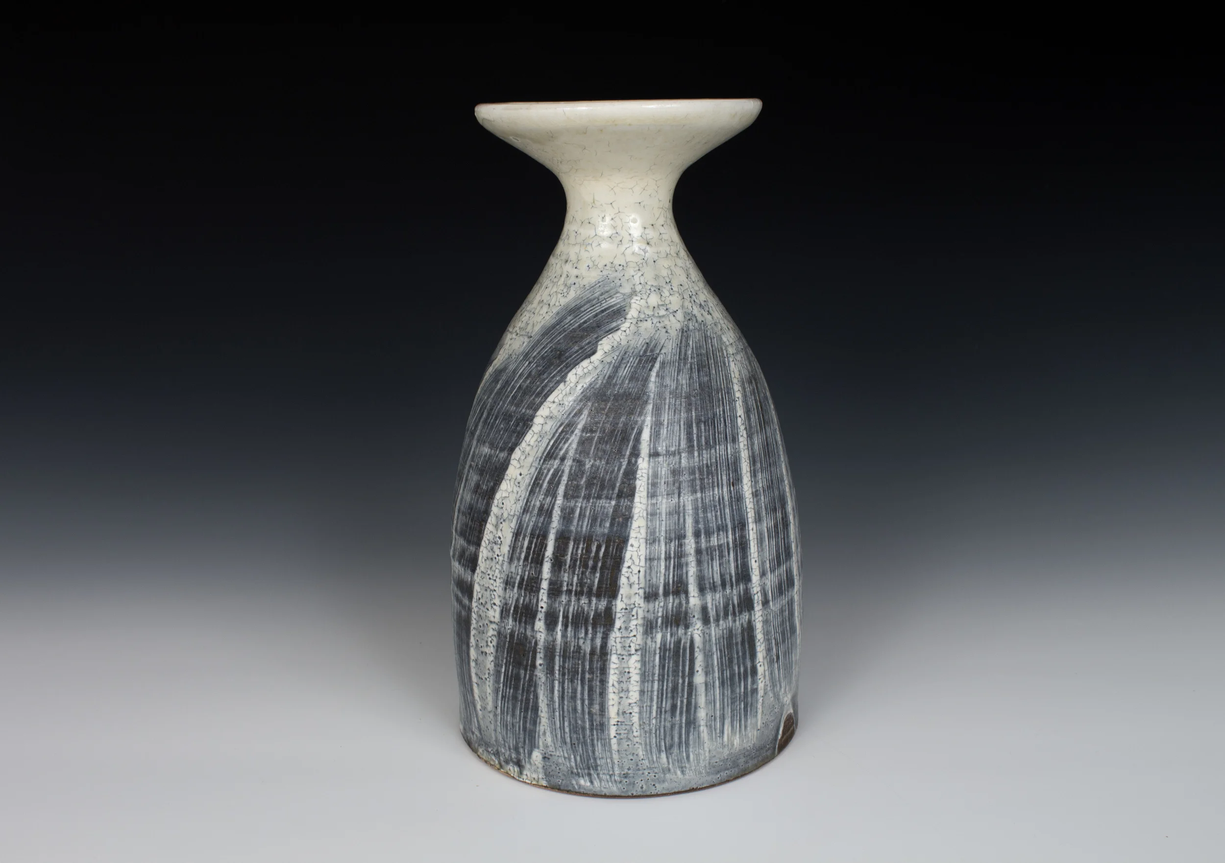 Brushed Slip Vase