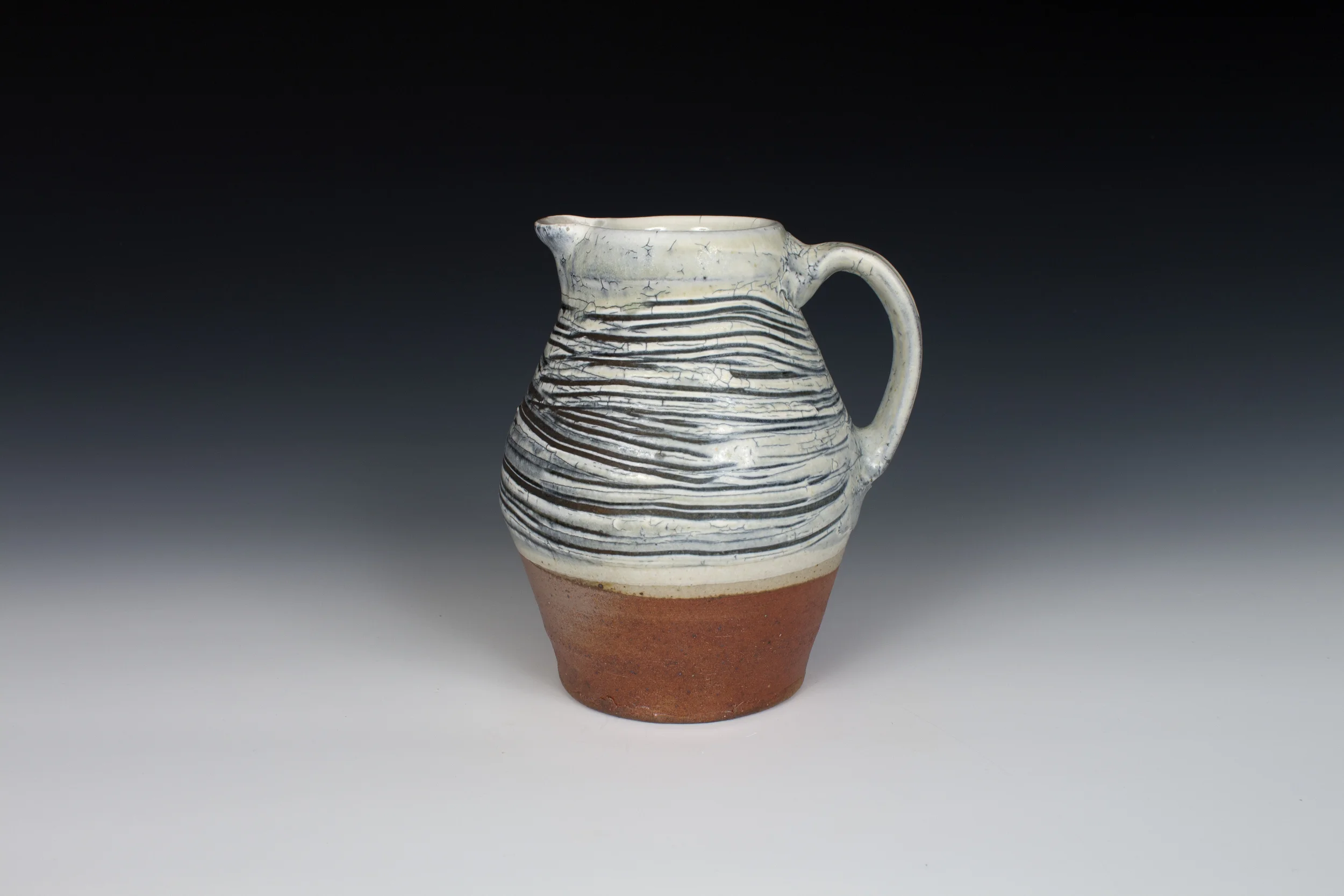 Brushed Slip Pitcher