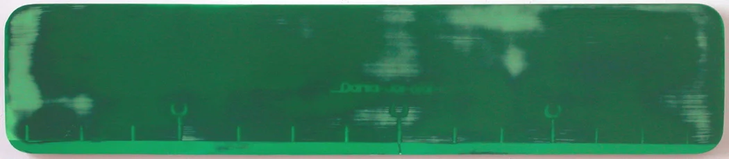 Dania Jai-Alai 1 / acrylic on baltic birch / 8.5" x 30.5" / 2004