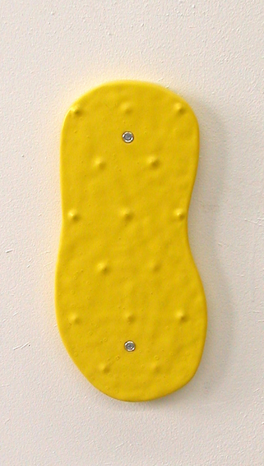 Viewing Platform (detail) / cast rubber / 6" x 1" x 12" / 2004