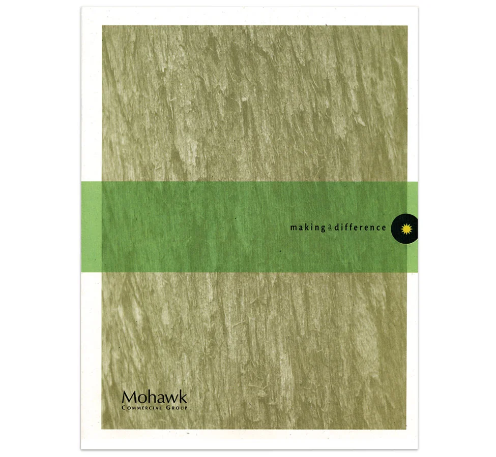 Environmental brochure for Mohawk Industries