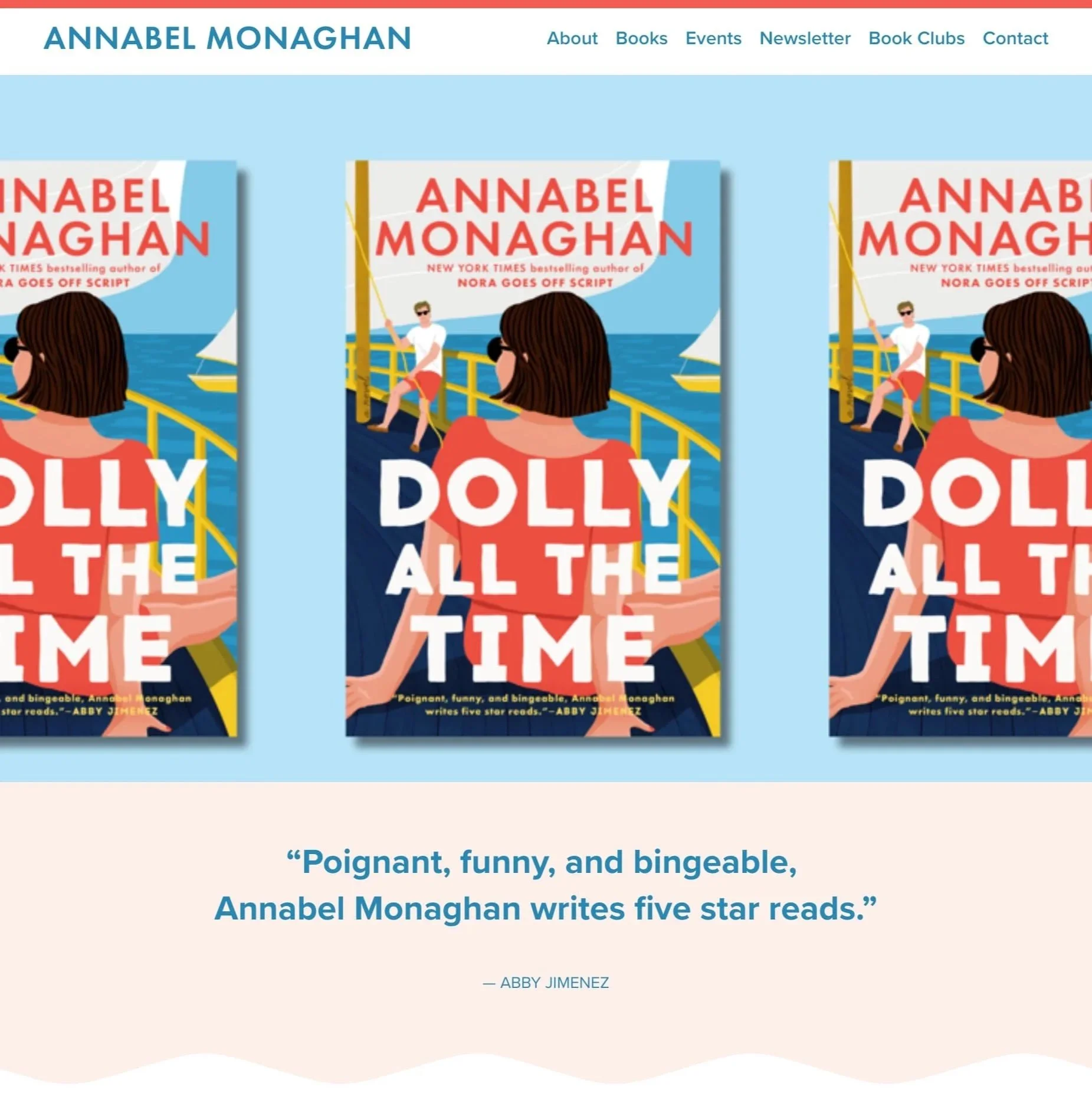 Annabel Monaghan website