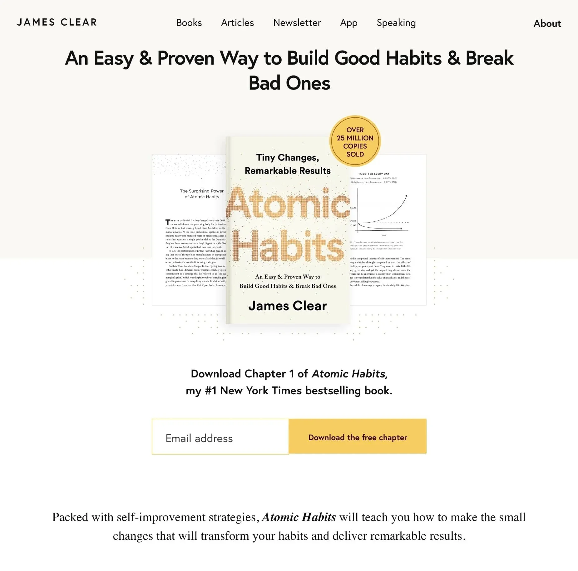 James Clear Website