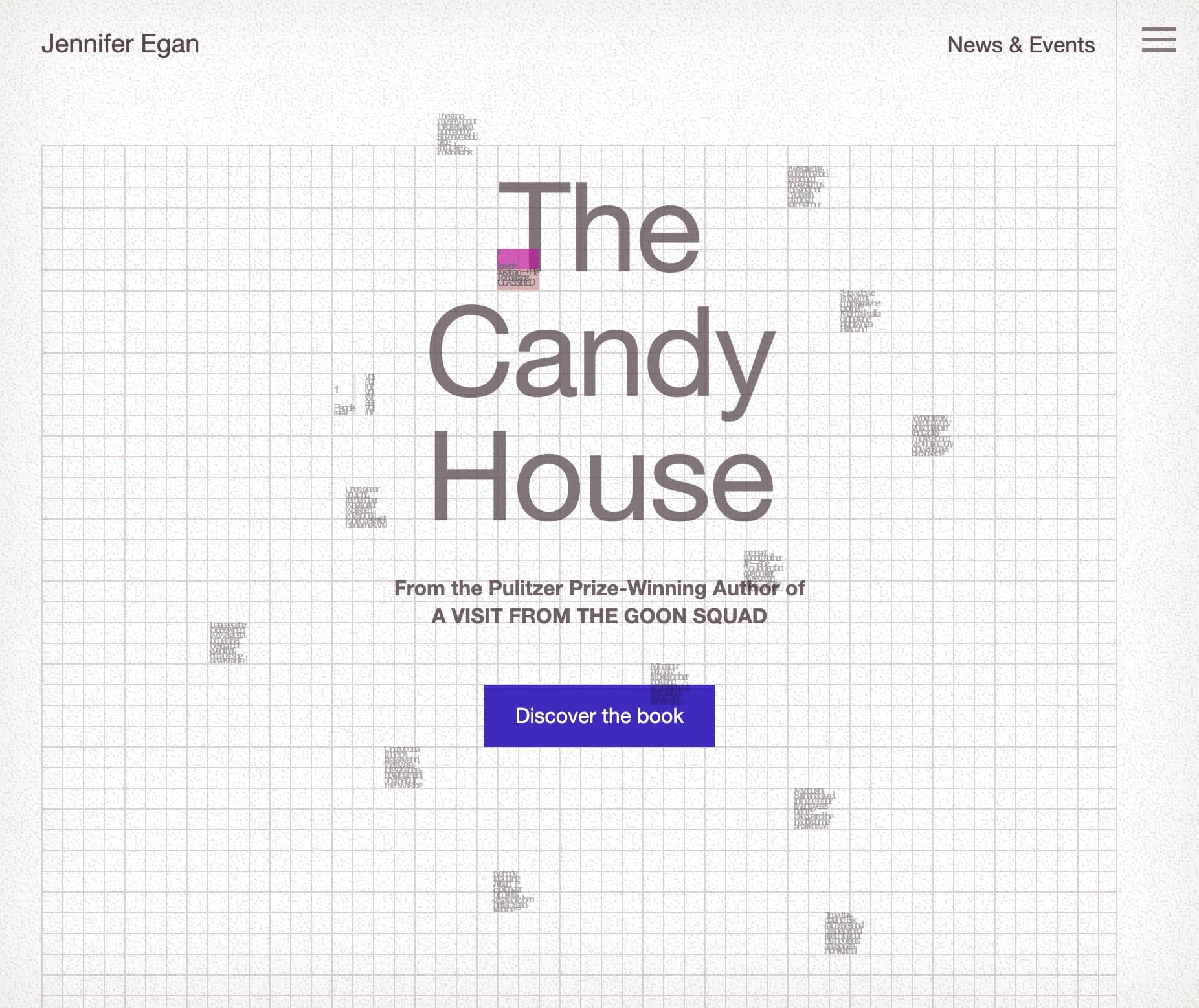 Jennifer Egan website