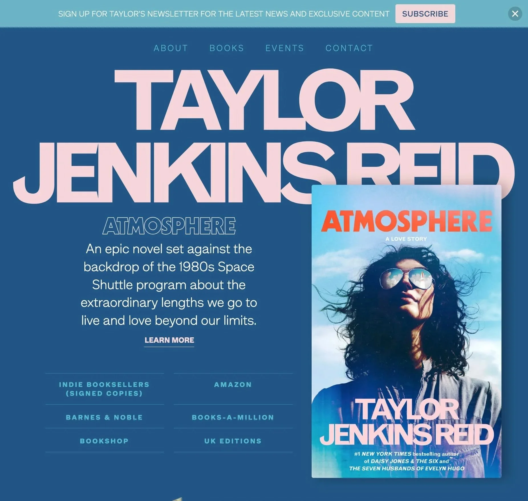 Taylor Jenkins Reid website