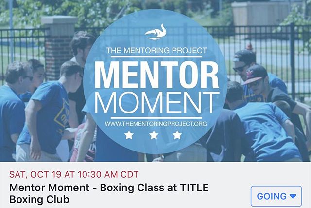 🥊 OKC mentors! Join us at @titleboxingclubedmond as we participate in an hour long fitness boxing class 🥊
Each person in class will have their own heavy bag to workout on, plus their own space to move around the bag.
Trust us, you won’t even realize anyone else is in the class because you’ll be so focused on the workout! And, rest easy, sparring or fighting is not allowed at TITLE Boxing Club.
Disclaimer - in order to participate you must have a @TMProject and Title Boxing Club waivers on file and be a part of The Mentoring Project's programs or network of Mentor Link organizations. Please contact advocate@thementoringproject.org if you have questions about getting involved in TMProject's programming.