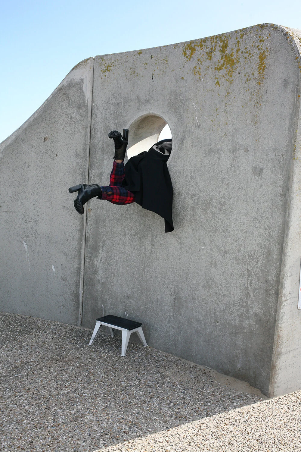 Model (rear view)  Dymchurch, Kent