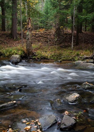 Falls River. L'Anse, MI.