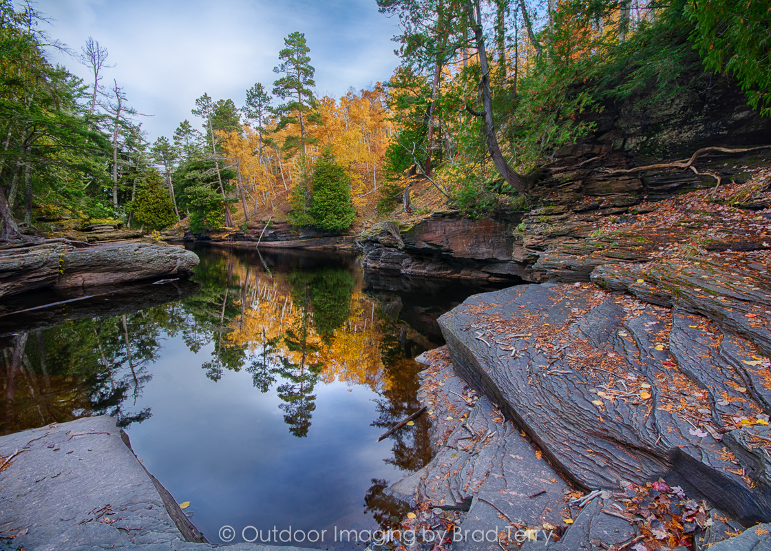 Presque Isle Scenic Site. Porcupine Mountains State Park.
