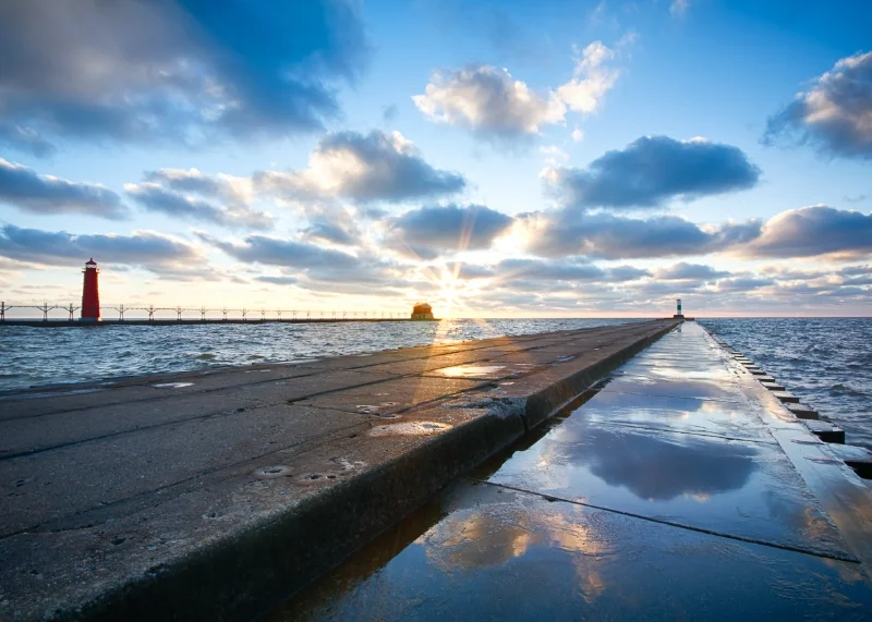 Grand Haven Pier Series #51