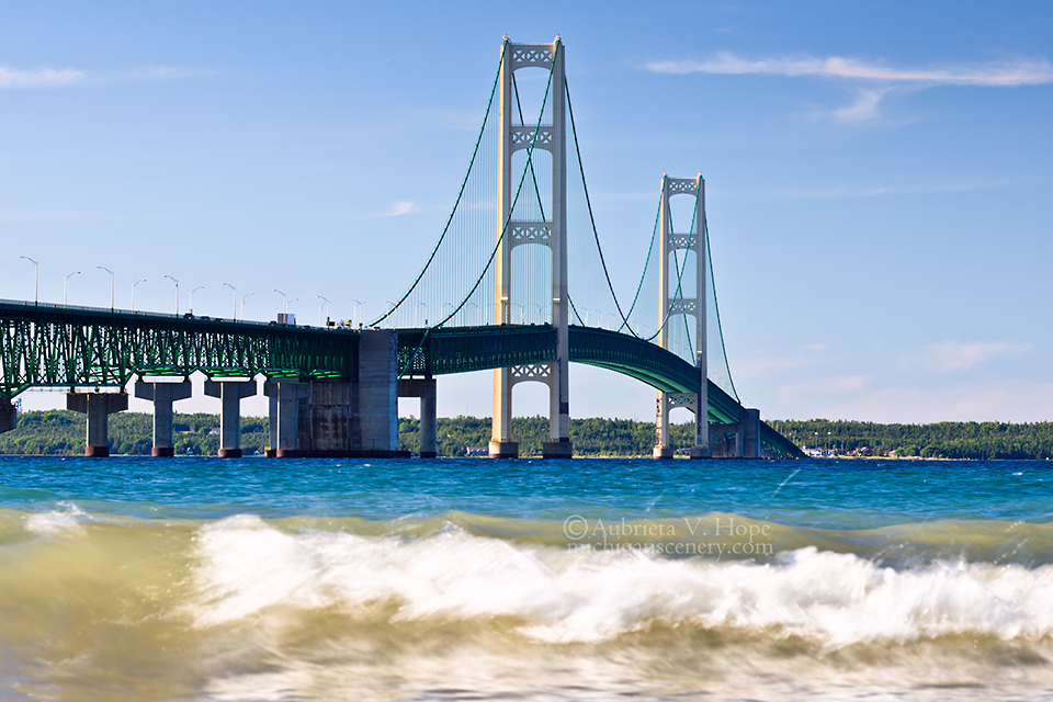 MI15-0700-9201 Mackinac Bridge by Aubrieta V Hope Michigan Scenery.jpg