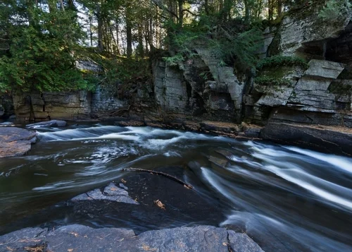 Sturgeon River Near Canyon Falls