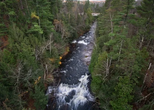 Agate Falls From Above