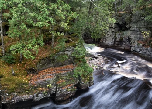 Sturgeon River after Canyon Falls